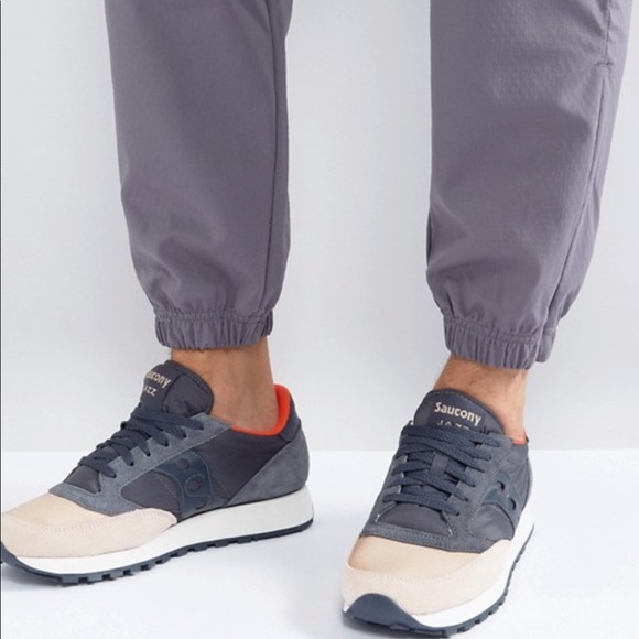 Saucony Other - Saucony Jazz Original Sneakers Navy Pink